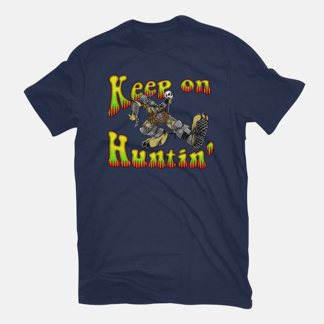 Keep On Huntin-Womens-Fitted-Tee-joerawks