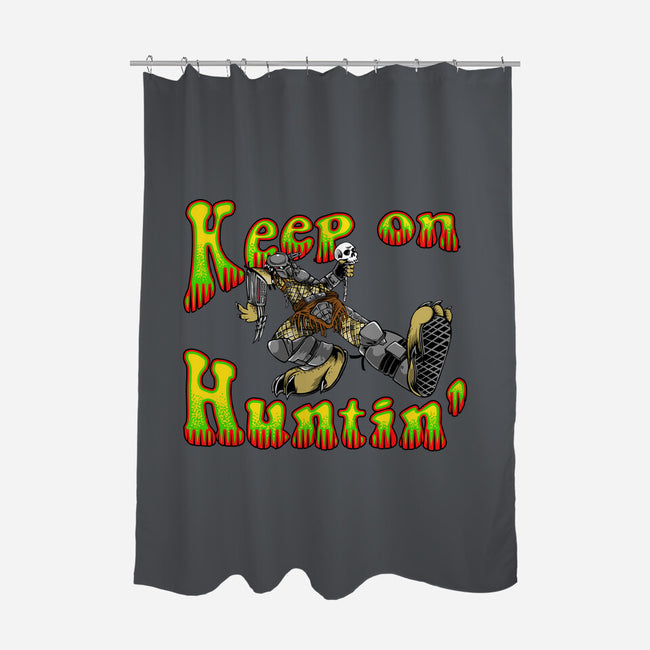 Keep On Huntin-None-Polyester-Shower Curtain-joerawks