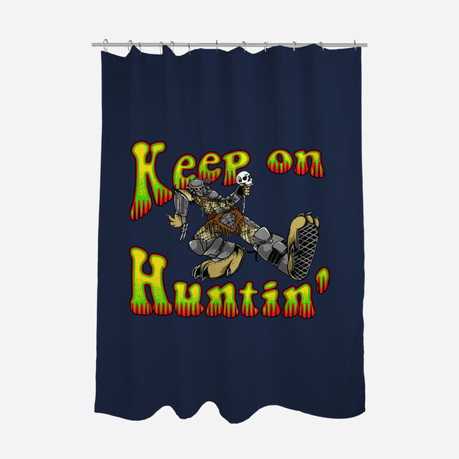 Keep On Huntin-None-Polyester-Shower Curtain-joerawks