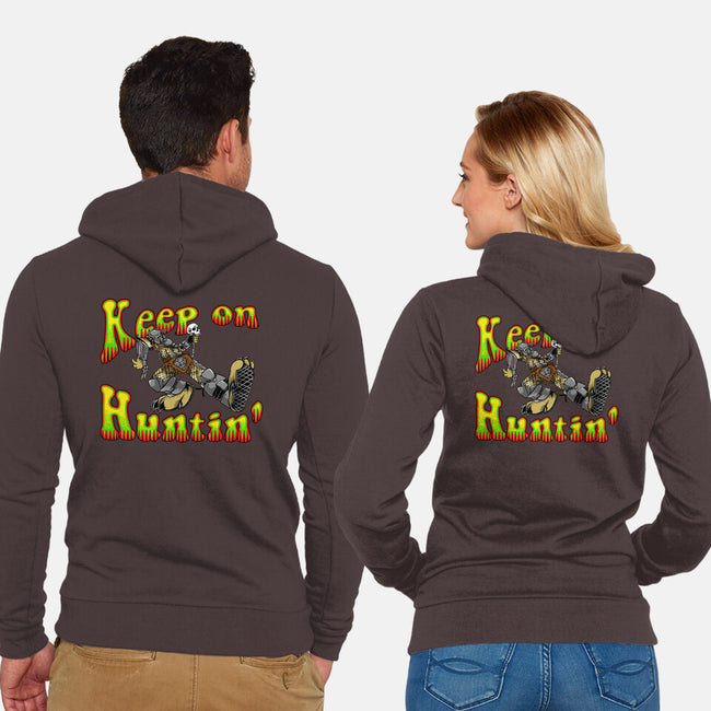 Keep On Huntin-Unisex-Zip-Up-Sweatshirt-joerawks