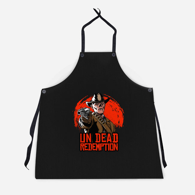 Undead Redemption-Unisex-Kitchen-Apron-joerawks