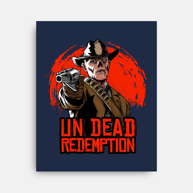 Undead Redemption-None-Stretched-Canvas-joerawks