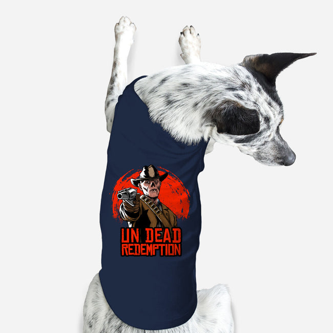 Undead Redemption-Dog-Basic-Pet Tank-joerawks