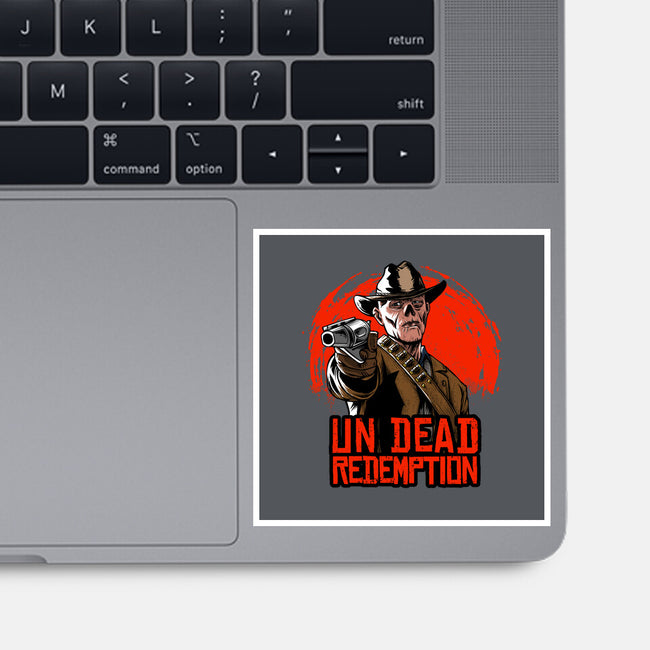 Undead Redemption-None-Glossy-Sticker-joerawks