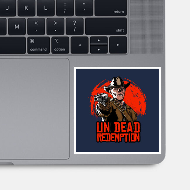 Undead Redemption-None-Glossy-Sticker-joerawks