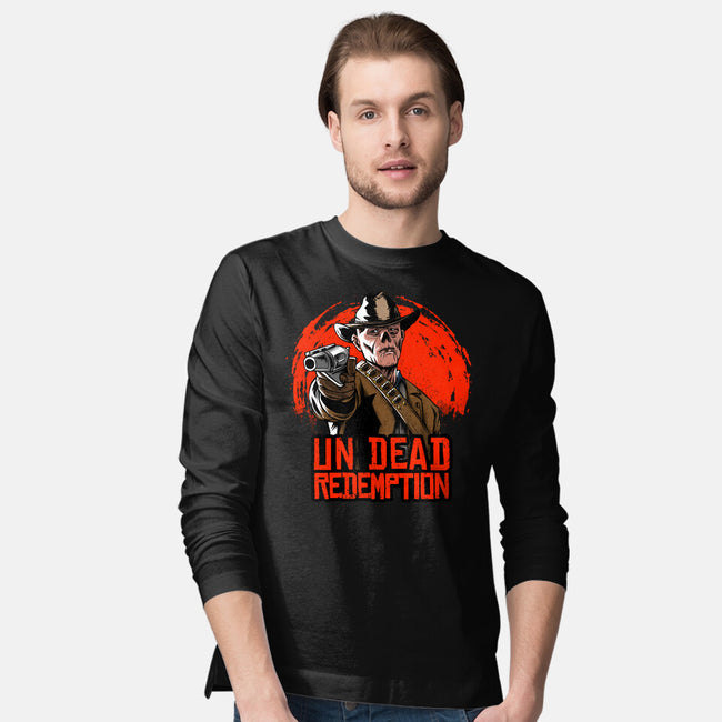 Undead Redemption-Mens-Long Sleeved-Tee-joerawks