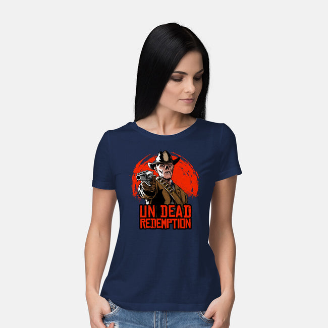 Undead Redemption-Womens-Basic-Tee-joerawks