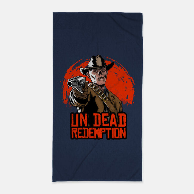 Undead Redemption-None-Beach-Towel-joerawks