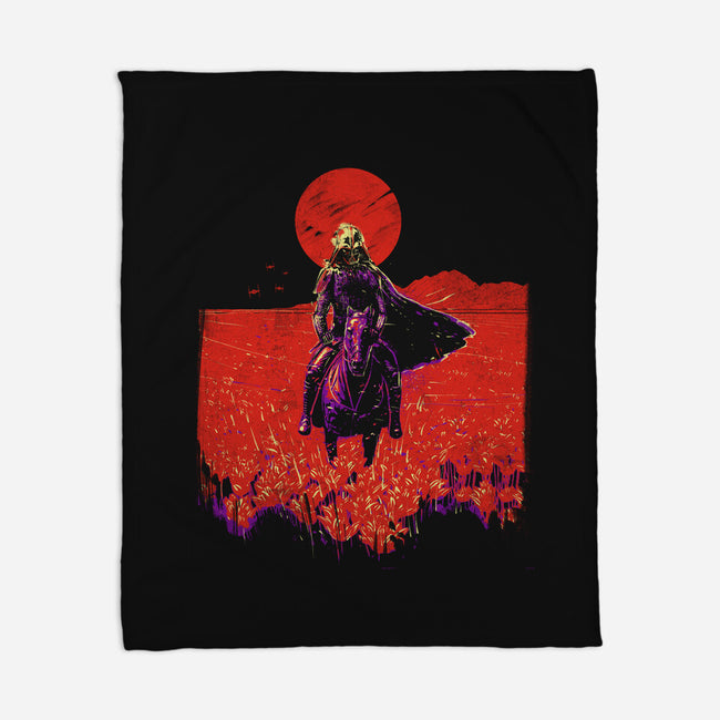 Dark Shogun-None-Fleece-Blanket-kharmazero