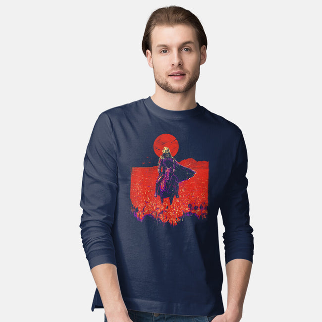 Dark Shogun-Mens-Long Sleeved-Tee-kharmazero