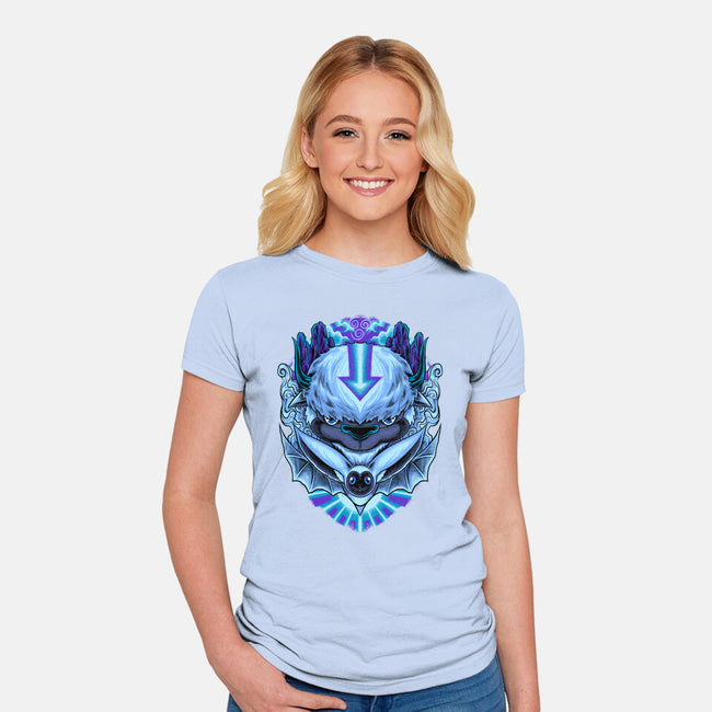 Avatar Pet-Womens-Fitted-Tee-spoilerinc