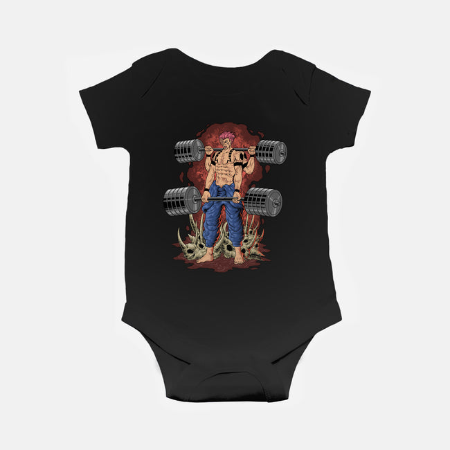 Curse Lift-Baby-Basic-Onesie-badhowler