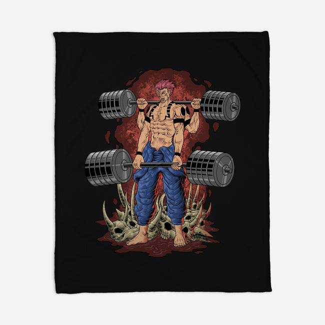 Curse Lift-None-Fleece-Blanket-badhowler