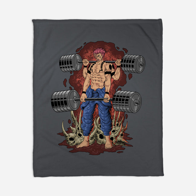 Curse Lift-None-Fleece-Blanket-badhowler