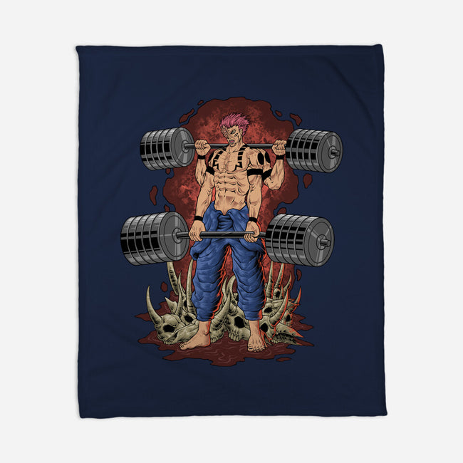 Curse Lift-None-Fleece-Blanket-badhowler