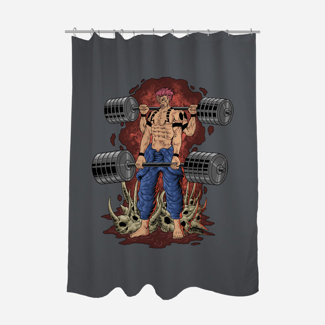 Curse Lift-None-Polyester-Shower Curtain-badhowler