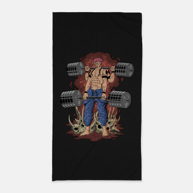 Curse Lift-None-Beach-Towel-badhowler