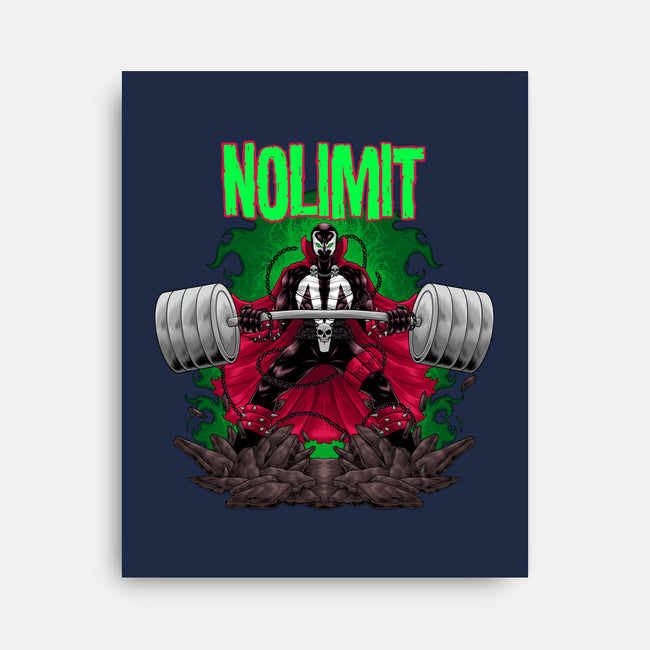 No Limit-None-Stretched-Canvas-badhowler