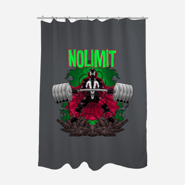 No Limit-None-Polyester-Shower Curtain-badhowler