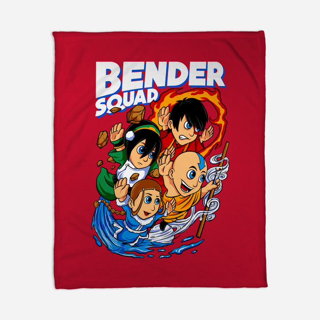 Bender Squad-None-Fleece-Blanket-spoilerinc