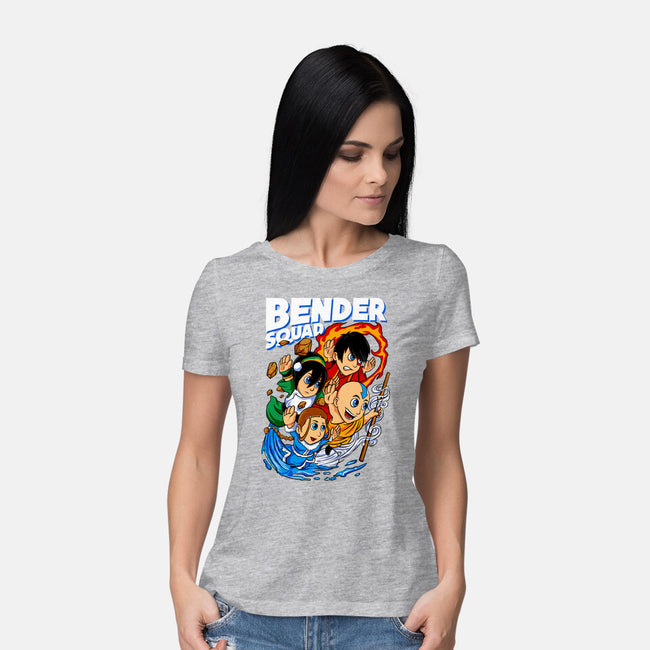 Bender Squad-Womens-Basic-Tee-spoilerinc