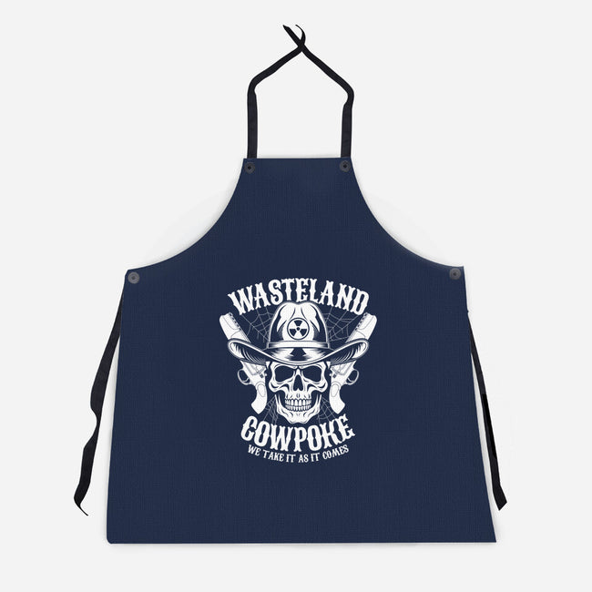 Wasteland Cowpoke-Unisex-Kitchen-Apron-Boggs Nicolas