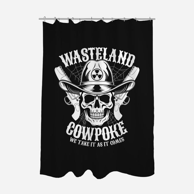 Wasteland Cowpoke-None-Polyester-Shower Curtain-Boggs Nicolas