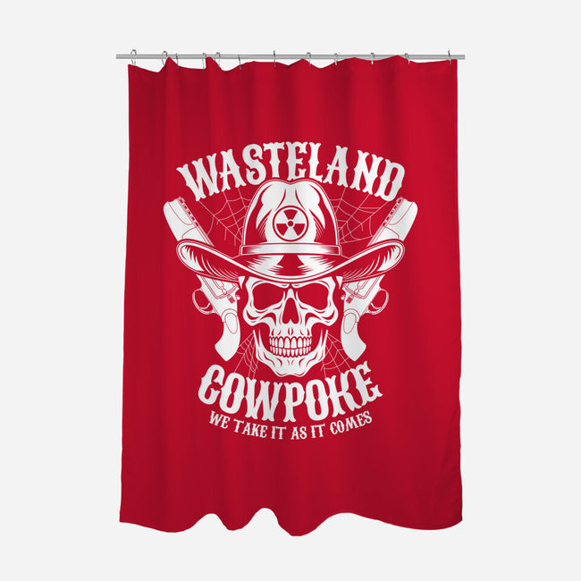 Wasteland Cowpoke-None-Polyester-Shower Curtain-Boggs Nicolas