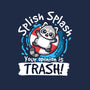 Splish Splash Trash-Cat-Basic-Pet Tank-NemiMakeit