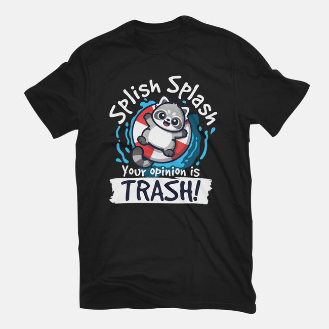 Splish Splash Trash-Mens-Basic-Tee-NemiMakeit