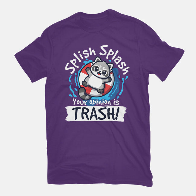 Splish Splash Trash-Womens-Basic-Tee-NemiMakeit