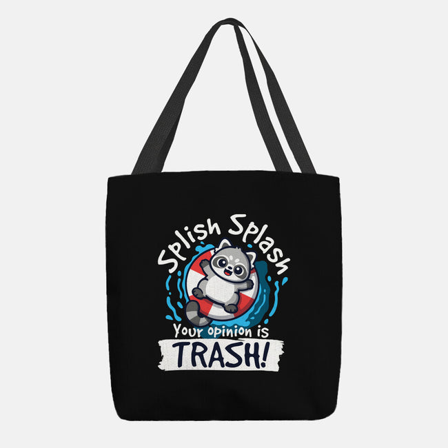 Splish Splash Trash-None-Basic Tote-Bag-NemiMakeit