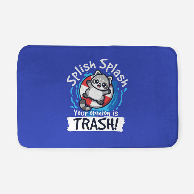 Splish Splash Trash-None-Memory Foam-Bath Mat-NemiMakeit