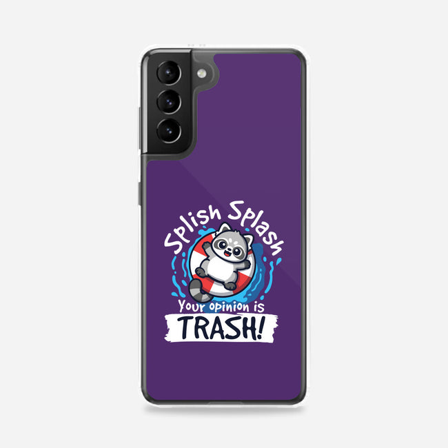 Splish Splash Trash-Samsung-Snap-Phone Case-NemiMakeit