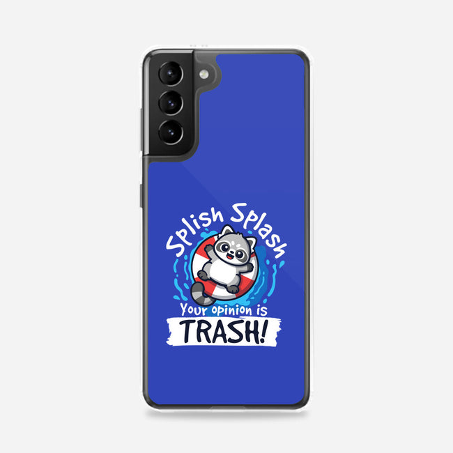 Splish Splash Trash-Samsung-Snap-Phone Case-NemiMakeit