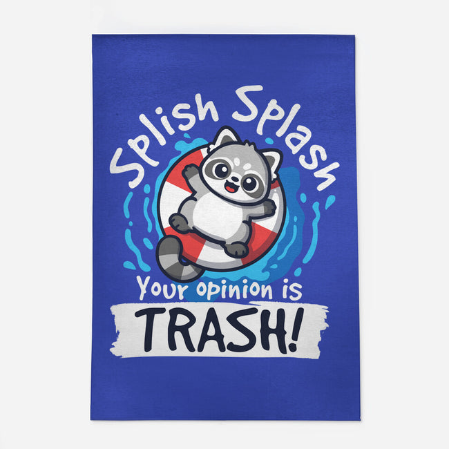 Splish Splash Trash-None-Outdoor-Rug-NemiMakeit