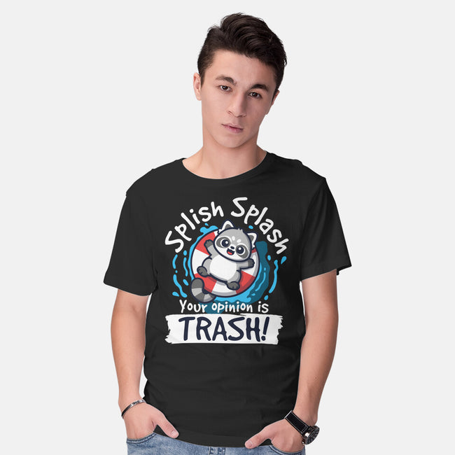 Splish Splash Trash-Mens-Basic-Tee-NemiMakeit