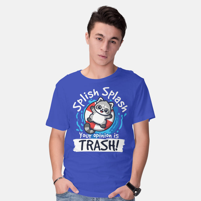 Splish Splash Trash-Mens-Basic-Tee-NemiMakeit