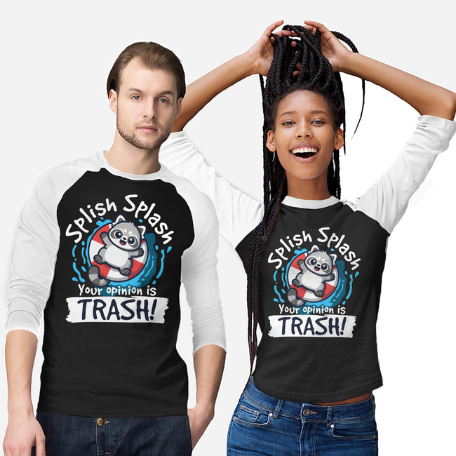 Splish Splash Trash-Unisex-Baseball-Tee-NemiMakeit