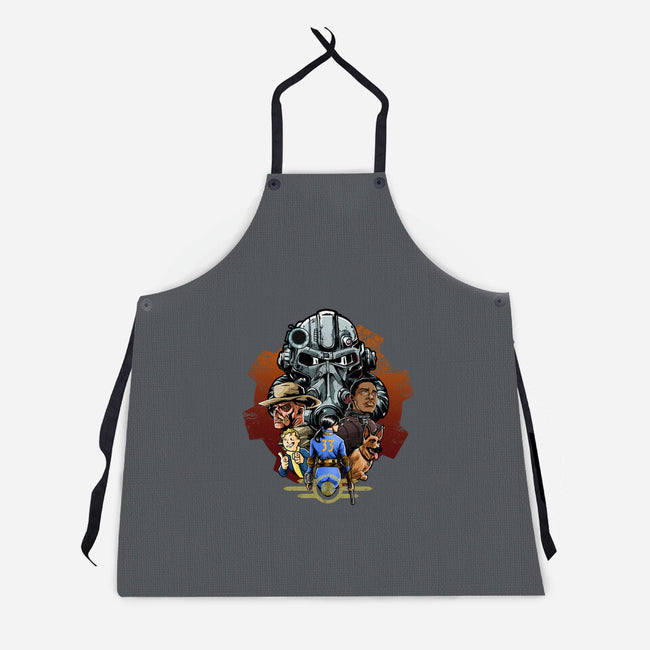 Welcome To The Future-Unisex-Kitchen-Apron-Diego Oliver