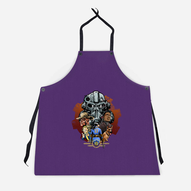 Welcome To The Future-Unisex-Kitchen-Apron-Diego Oliver