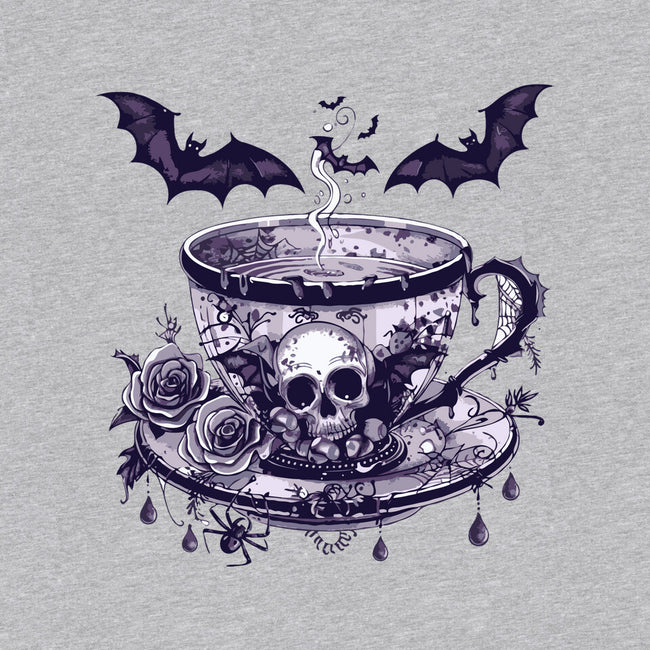 Coffee Goth-Womens-V-Neck-Tee-Tinycraftyaliens