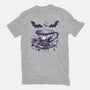 Coffee Goth-Womens-Fitted-Tee-Tinycraftyaliens