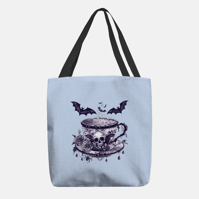 Coffee Goth-None-Basic Tote-Bag-Tinycraftyaliens