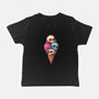 Skull Ice Cream-Baby-Basic-Tee-Tinycraftyaliens