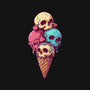 Skull Ice Cream-None-Indoor-Rug-Tinycraftyaliens