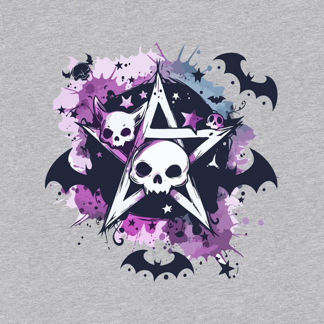 Kawaii Pentagram-Womens-Off Shoulder-Sweatshirt-Tinycraftyaliens