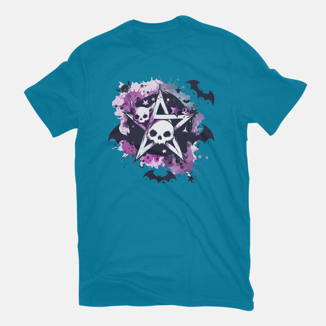 Kawaii Pentagram-Mens-Premium-Tee-Tinycraftyaliens