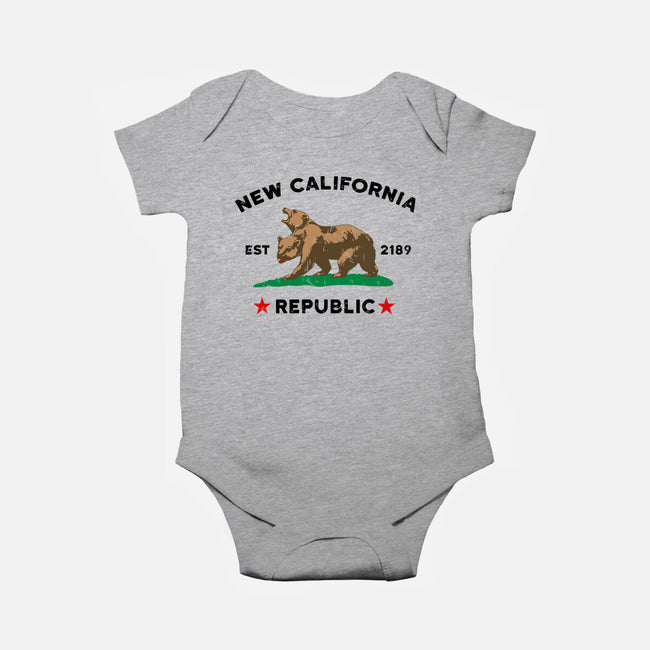 New California Republic-Baby-Basic-Onesie-Melonseta