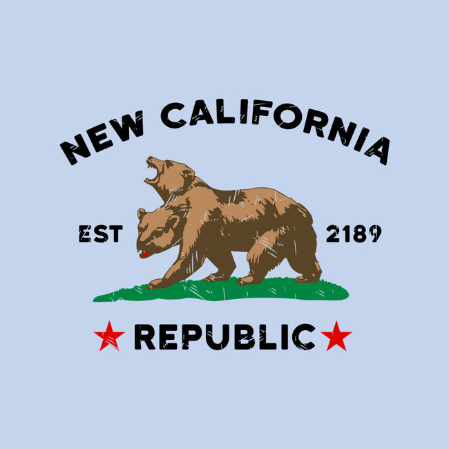 New California Republic-Unisex-Kitchen-Apron-Melonseta